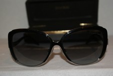 New Authentic Roberto Cavalli Sunglasses Rosmarino 654S Black/Silver 01B 59-15