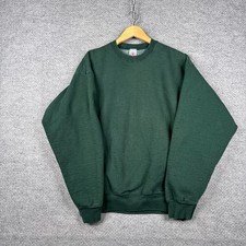 Vintage Munsingwear Sweatshirt Mens XL Green Crewneck Heavyweight Made In USA