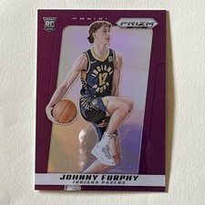 2024-25 Panini Prizm Deca - Johnny Furphy #11 Purple Prizm /99 (RC)