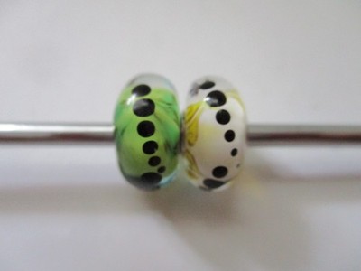 Trollbeads retired 2 x Libellen LAA 925 S neuwertig