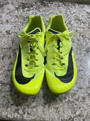 Nike Zoom Rival Sprint Volt Sprinting Track & Field Spikes Men's Size 12