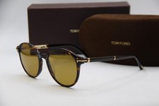 NEW TOM FORD TF 1184 52H ARAKI HAVANA POLARIZE AUTHENTIC FRAMES SUNGLASSES 52-20