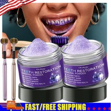 Dental Restoration Mineral Powder, Mineral Tooth Powder, Teeth Whitening HOT US~