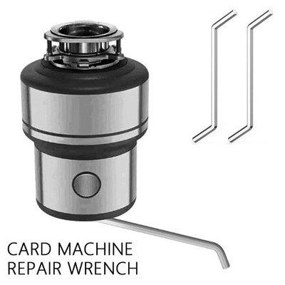 Garbage Disposal Wrench Manual Tool for Enhances Durability & rusts Resistance