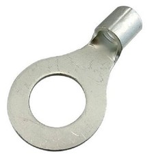 4 Ga. Ring Terminals, 5/8" Stud - pack of 10