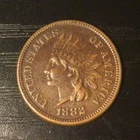 1882 Indian Head Cent Penny, XF. Sharp, Great Patina! C61