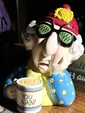 Vintage Hallmark Maxine Cookie Jar Cannister You Again? Coffee Mug J Wagner