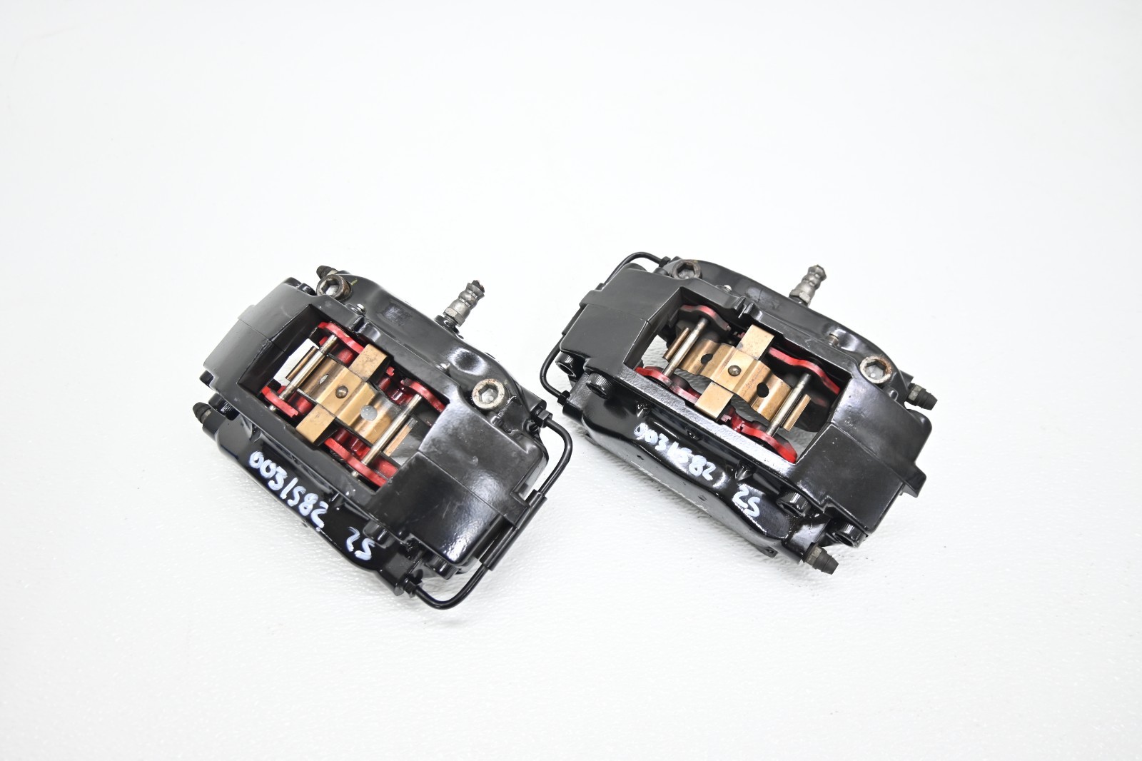 ⭐ 03-12 Maserati Quattroporte Rear Brembo Brake Caliper Carrier Set Black Oem