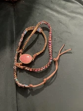 Boho Wrap Up Multicolor Beaded Bracelet