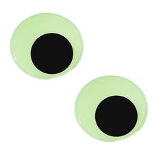 2 PCS 7 Inch Big Googly Eyes Self Adhesive Luminous Large Wiggly Crafts DIY