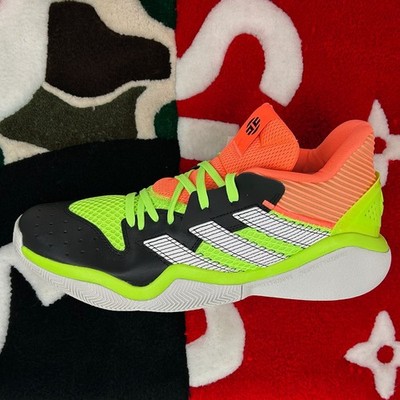 Size 12 - adidas Harden Stepback Core Black Signal Coral