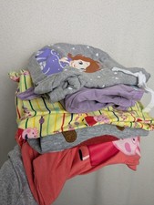 Bundle of 5 girls clothes 3-4y new and used Peppa Pig Sofia Christmas