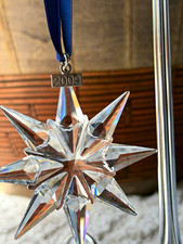 Swarovski 2009 Annual Edition Christmas Snowflake Ornament 983702 Pristine