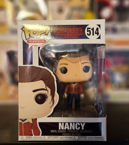 Funko Pop! Vinyl: Stranger Things - Nancy Wheeler (w/ Gun) #514