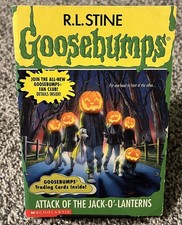 Goosebumps #48 Attack Of The Jack Olanterns~ R.L. Stine 1st Edition Vintage 1996