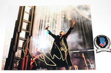 ROGER WATERS SIGNED PINK FLOYD DARK SIDE OF THE MOON 11x14 PHOTO 2 BECKETT COA