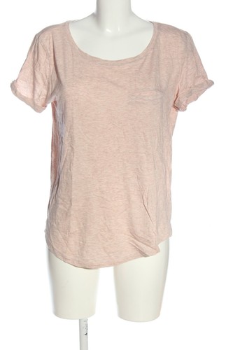 H&M Camiseta Mujeres Talla EU 36 rosa-crema look casual - Imagen 1 de 5