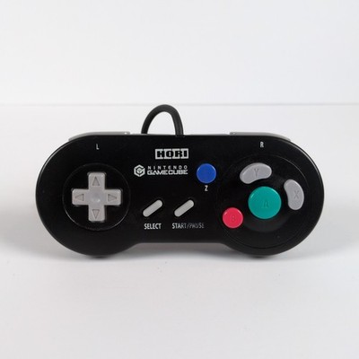 HORI GameCube Game Boy Player Digital Controller Pad Black Tested US Seller