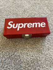 Supreme SS17 Small Metal Storage Box Red Box Logo