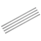 4Pcs Titanium Round Rod 0.16" Dia(4mm) 8" Length TC4 Titanium Solid Bar