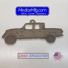 2020-2026 JEEP GLADIATOR JT WILLYS Laser Engraved Hanging Car Ornament