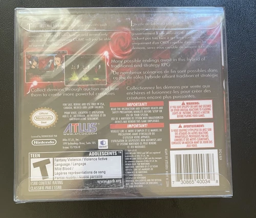 Shin Megami Tensei: Devil Survivor Nintendo DS Brand New Sealed - Picture 2 of 4