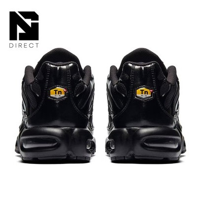 Size 11.5 - Nike Air Max Plus Low Triple Black for sale online | eBay