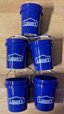 #ad Lowes Mini Bucket 5 Pack Tiny Lowes Bucket $19.99