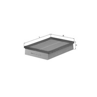 Luftfilter Mahle LX 856 FüR Fiat Multipla