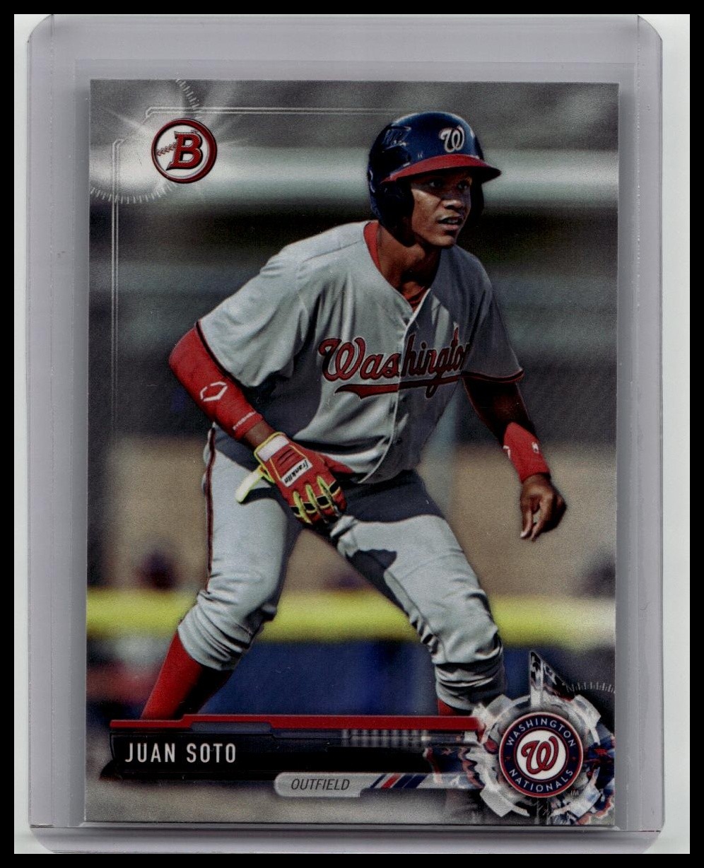 2017 Bowman Draft #BD-162 Juan Soto