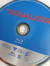 EQUALIZER 2014 BLU RAY DISC ONLY USED TESTED FREESHIP NOTRACKING