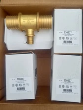 Rehau 236037 Everloc 2" x 2" x 1" Branch Tee Lot of Four (4)