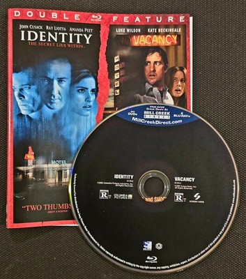 Identity (2003) / Vacancy (2007) (Blu-ray) DISC ONLY