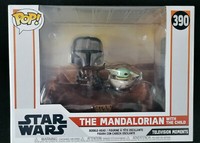 Funko Pop Star Wars The Mandalorian With The Child 390 - Vinyl Figur - Neu