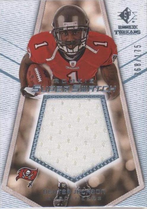 2008 SP Rookie Threads Dexter Jackson #RSS-DX - 1 of 2