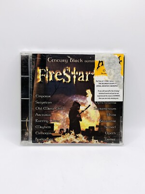 Firestarter CD VTG Emperor Satyricon Mayhem Katatonia OOP Century Black HTF Rare