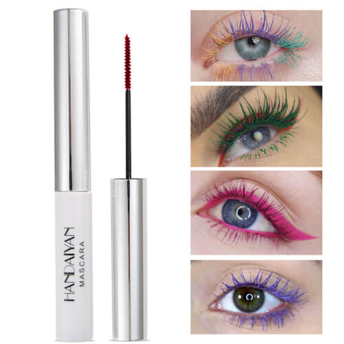 12 Colors Mascara Waterproof Eyelashes Curling Lengthening Makeup Eye Lashes ~ - Picture 1 of 24