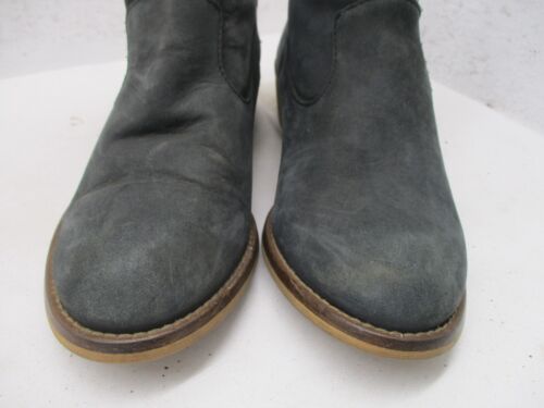 Botines Coolway de cuero nobuck negro envejecido para mujer talla 38 EUR - Imagen 3 de 9