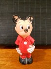 VINTAGE MICKEY MOUSE, 4" TALL, WALT DISNEY PROD HARD PLASTIC UNUSUAL HARD 2 FIND — photo 1