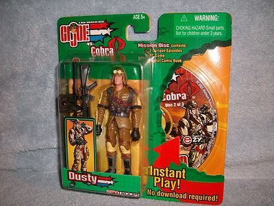 Dusty GI Joe vs Cobra Spy Troops Mission Disc #2  Instant Play PC Game New MIP