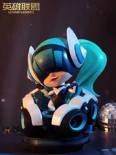 League Of Legends DJ Sona Kinetic Figure Led Maven of the Strings （No game icon）