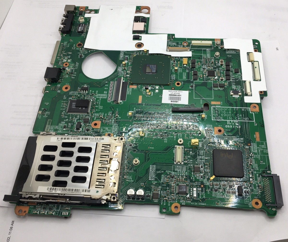 HP Pavilion DV4000 MOTHERBOARD W/ CPU 396696-001