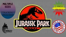 Jurassic Park Car Window Vinyl Decal Dinosaur Graphic Sticker