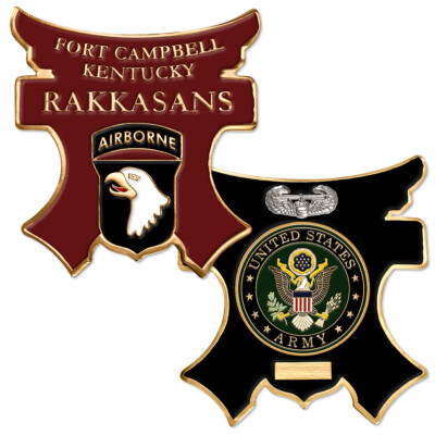 #ad #ad NEW U.S. Army Fort Campbell KY Rakkasans Challenge Coin. $17.99