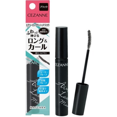 CEZANNE Airy Long Lash Mascara 7.0 g Long and curly type