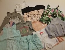 Lot Of 12 Girls Clothing Size 3t - 4T OLD NAVY, True Religion, Cat N Jack...