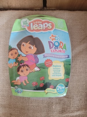 New Leapfrog Little Leaps Baby Toddler 24+ Months Dora Explorer Words  Language 