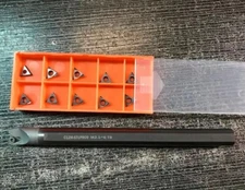 C12M-STUPR09 12×150mm solid carbide anti-vibration tool + TPGH090204L-FS inserts