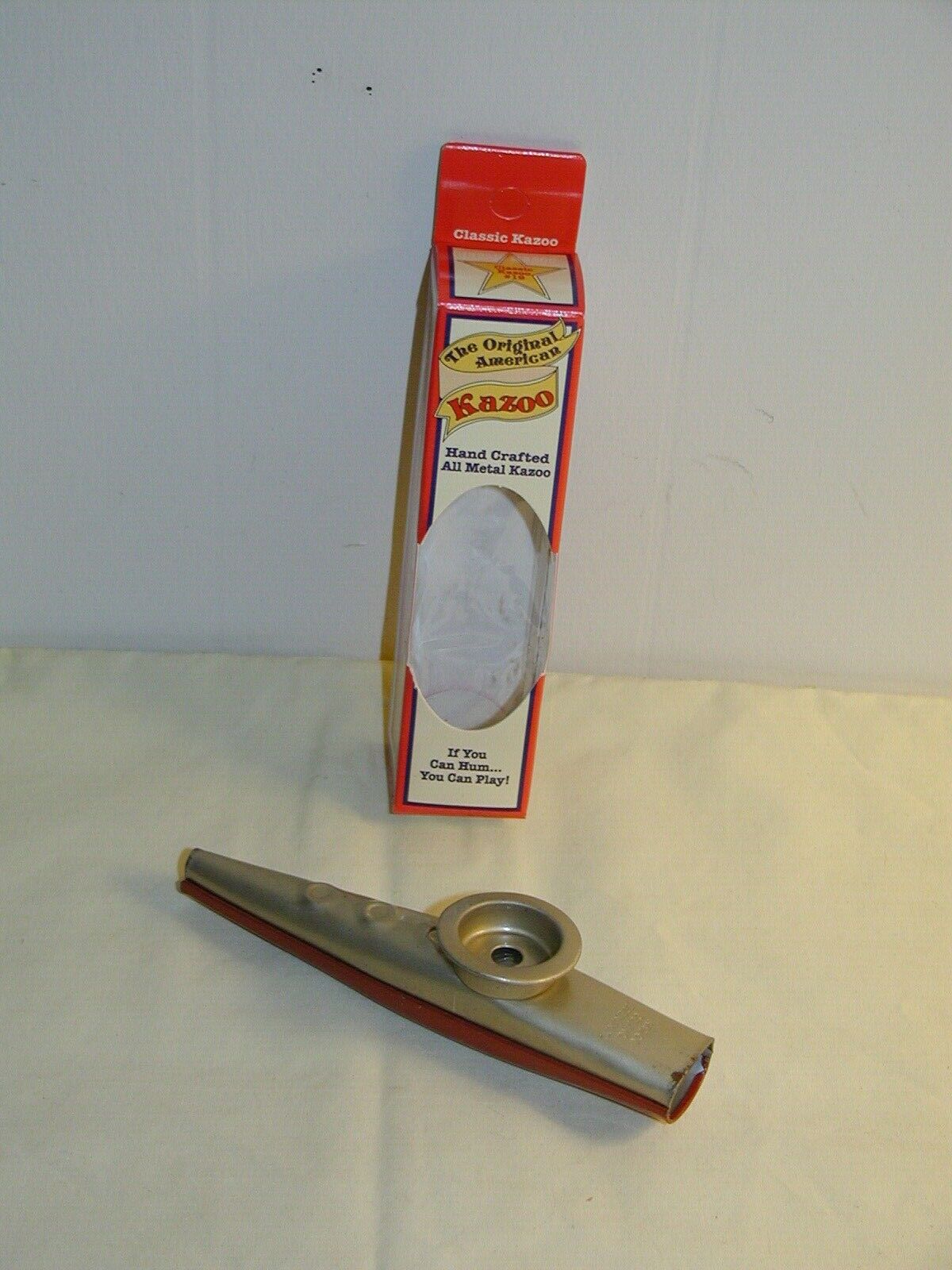 Vintage Classic Metal Kazoo by The American Kazoo Co Mint New in Box Made  in USA