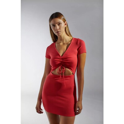 urban outfitters ribbed dress WHY EVERY GIRL NEED THIS RED DRESS FROM URBAN OUTFITTERS TEEARAIDA